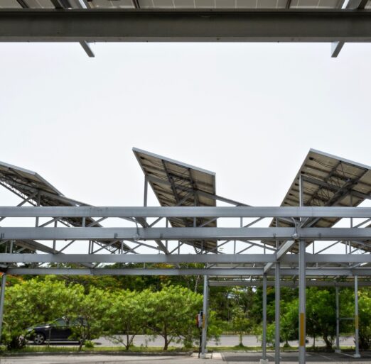 Pak Steel Elevator & Engineering - Elevated Solar Structure Design & Build - Solar Structure Fabricator