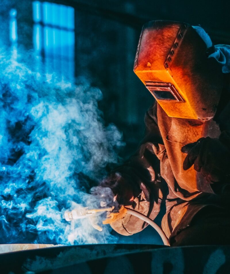 Pak Steel Elevator & Engineering - Welding Works on Staircase